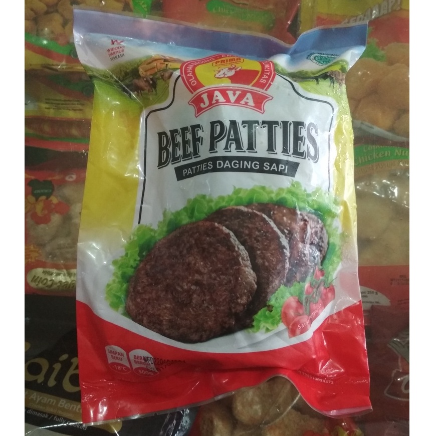 

JAVA BEEF PATTIES DAGING SAPI 500g