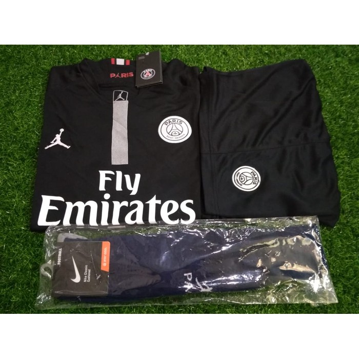 Khanzzs lagi ada     JERSEY SET PSG THIRD JORDAN 2018/2019 GRADE ORI OFFICIAL    Mari beli kak