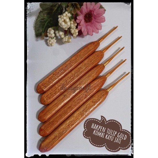 HAKPEN RAJUT gagang Kayu Jati