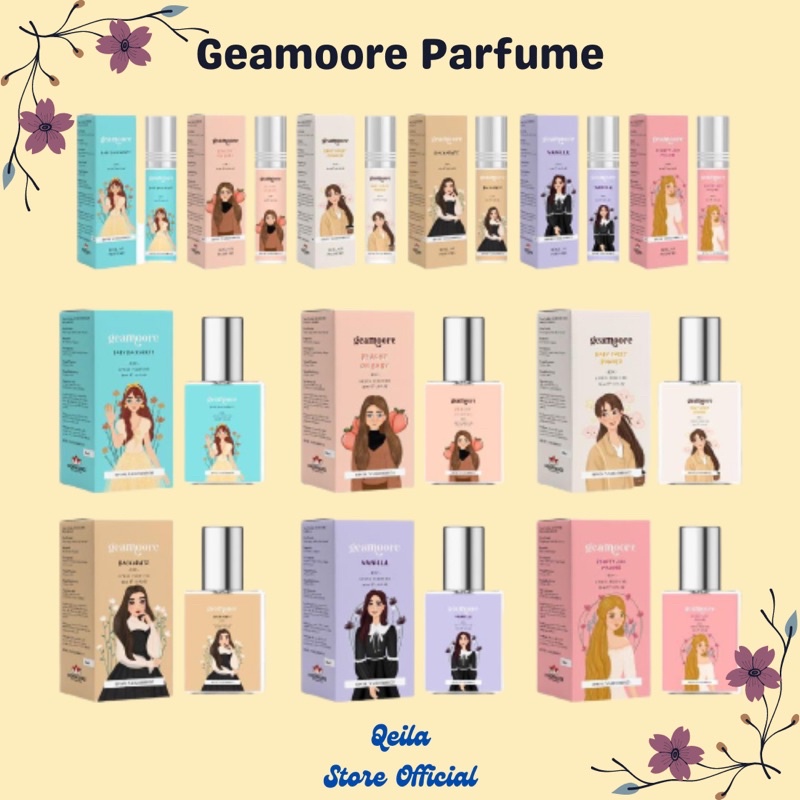 GEAMOORE PARFUM INSPIRED BPOM 6 ML &amp; 30 ML PARFUME GEAMOORE