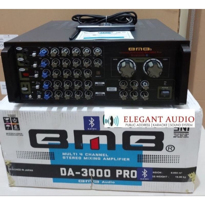 Amplifier Karaoke BMB DA-3000PRO BT | BMB DA3000PRO BT | BMB DA-3000 PRO BT (With Bluetooth)