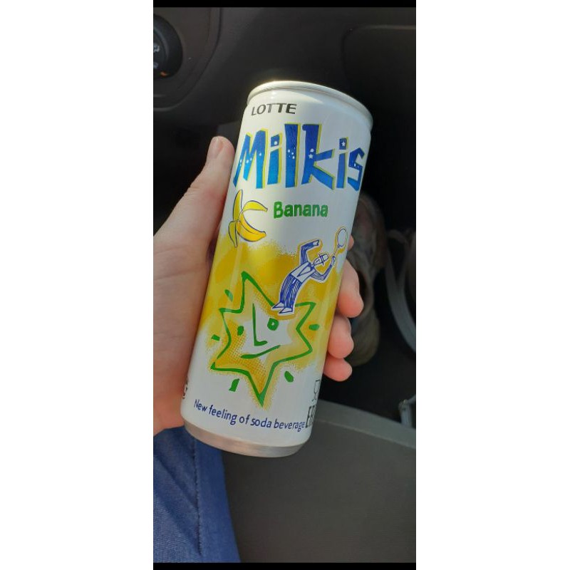 

LOTTE MILKIS BANANA CAN 250 ML