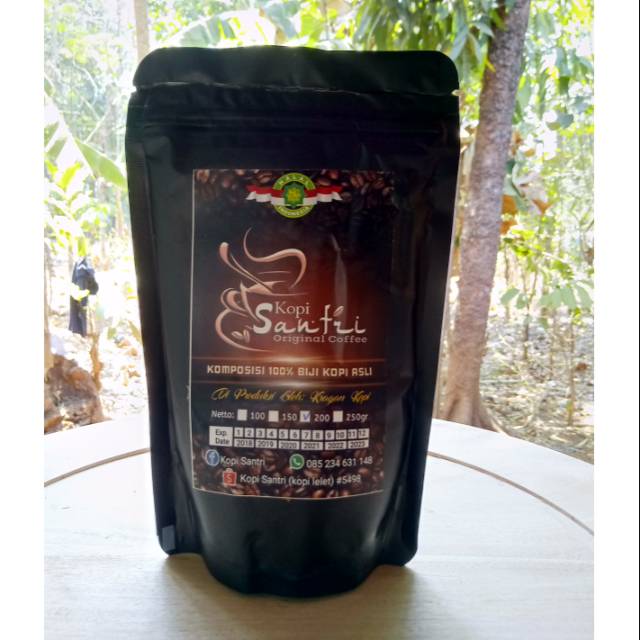 

Kopi Khas Rembang Kopi Santri Citarasa Kopi Lelet Khas Rembang 100 % Biji Kopi Asli Isi 200 Gram