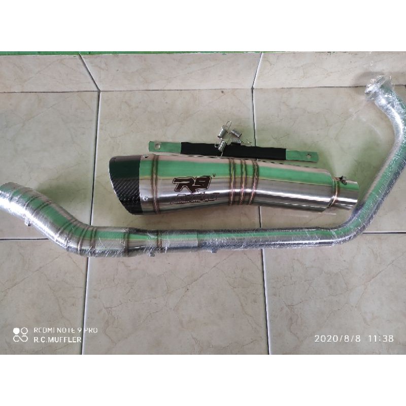 knalpot racing R9 H2 vixion FU R15