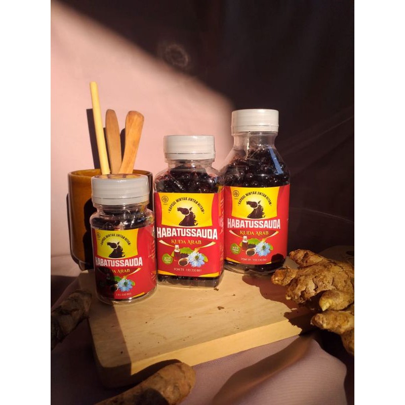 Habatussauda Kuda Arab 210 Kapsul Oil
