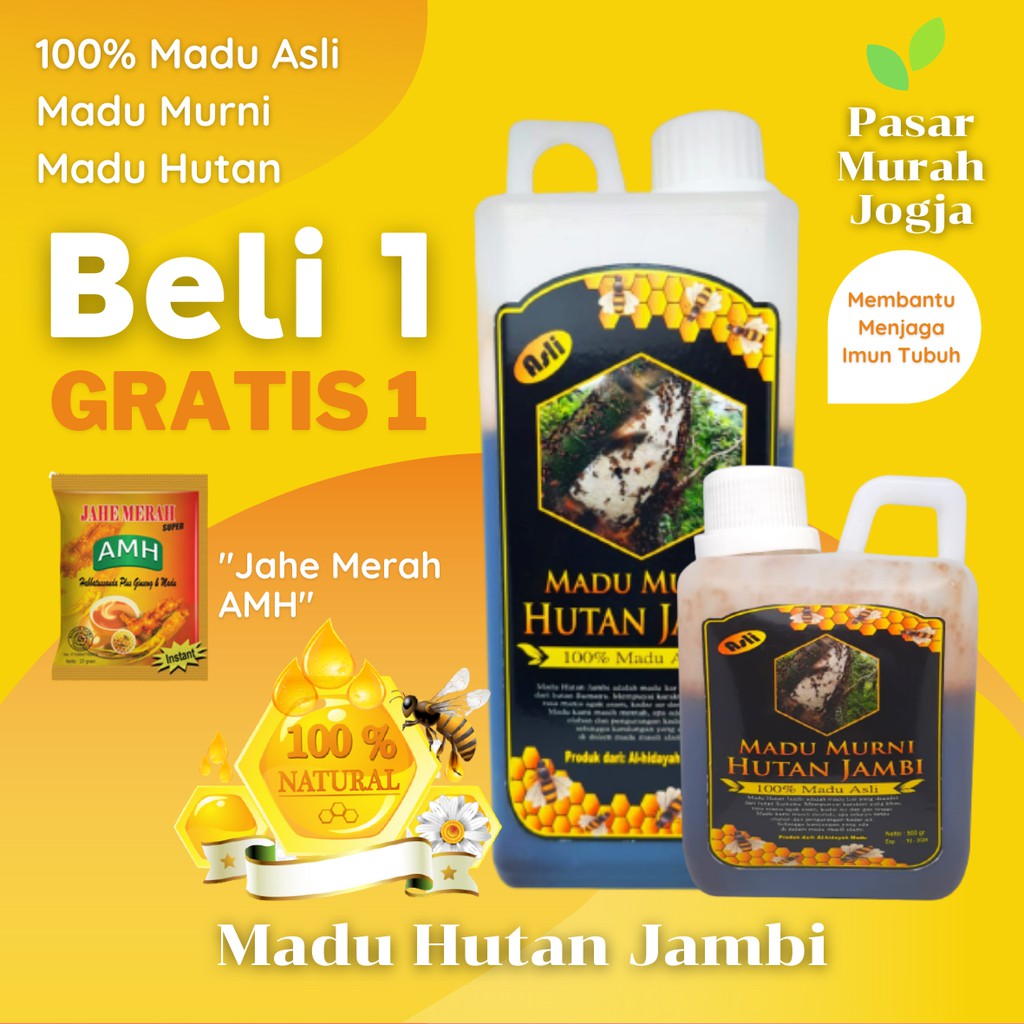 

Madu Murni Hutan Jambi 1 Kg Madu Asli Pasar Murah Jogja
