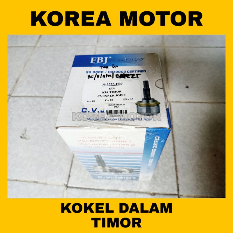 Cv Joint Dalam Timor As Roda Inner Kokel Dalam Timor FBJ