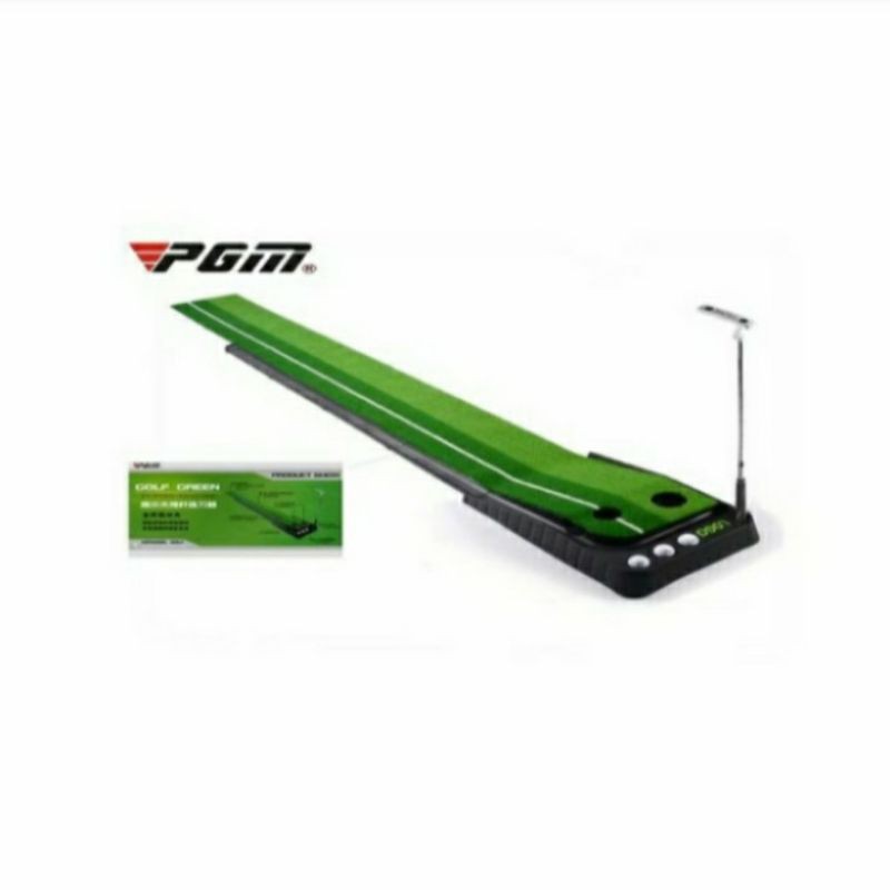 Stick Golf Putting Mat-3 Meter With Ball Return Track