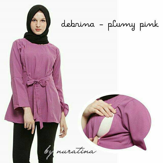 TUNIK ATASAN BAJU MENYUSUI NURSING WEAR debrina by nuratina