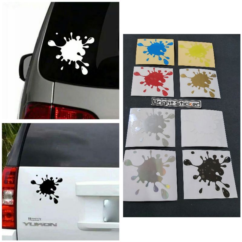 STICKER CROT BERCAK STICKER MOBIL MOTOR LAPTOP CUTTING