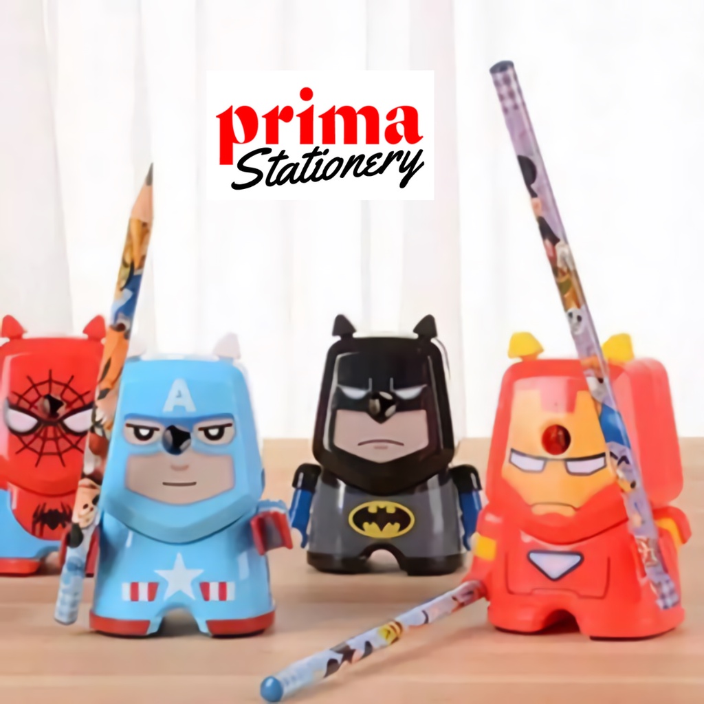 

Rautan Putar Serutan Putar Superhero Spiderman Batman Anak Laki