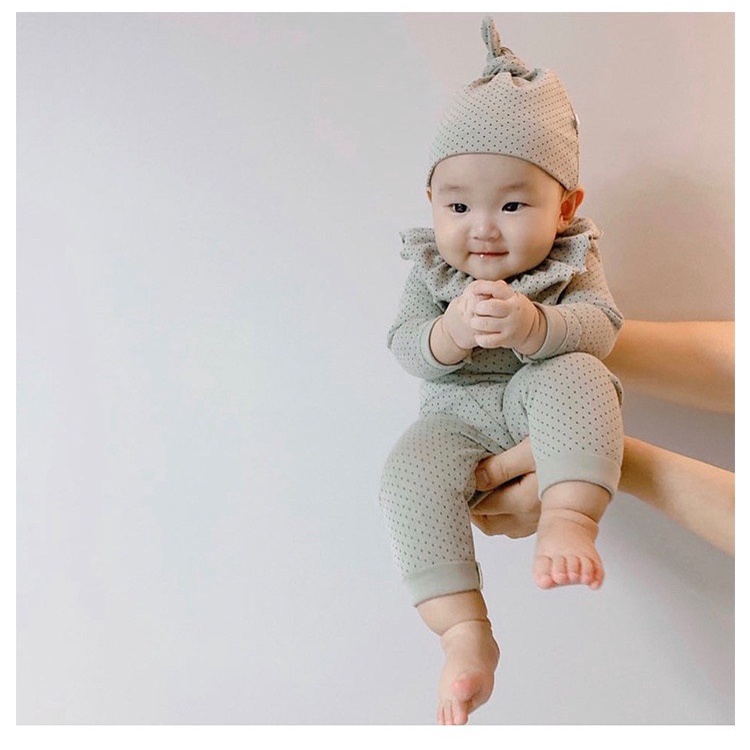 [ isi 3 ] 3-18bln JUMPER + BIB + CELANA PIYAMA BAYI ANAK BAJU JUMPSUIT ROMPER PEREMPUAN catalog TGLE TC