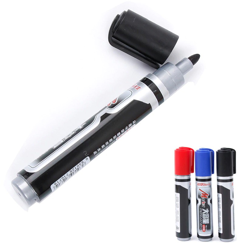 

INDORETAIL | Hot Sale Kapasitas Besar Hitam Merah Biru Spidol Permanen Sekolah Tahan Lama Berminyak