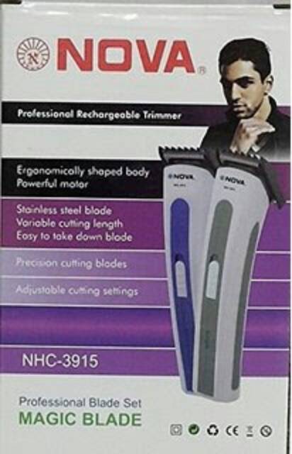 NOVA - Alat Cukur Rambut / Trimmer / Hair Clipper #Best Product &amp; High Quality #Best Seller