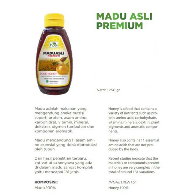 

madu asli premium HNI HPAI
