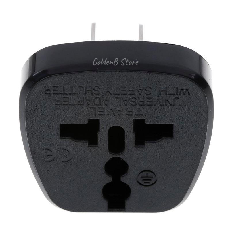 Universal EU UK AU to US USA Canada Taiwan AC travel power plug adapter converter