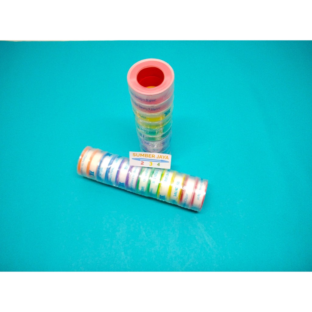 Sealtape/ Selatip/ Sealtape kran air/ Isolasi air 12mm x 10mm TERMURAH