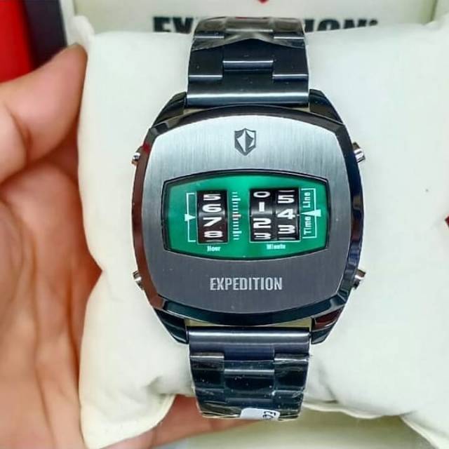 JAM TANGAN EXPEDITION COWOK E 6790 ORIGINAL