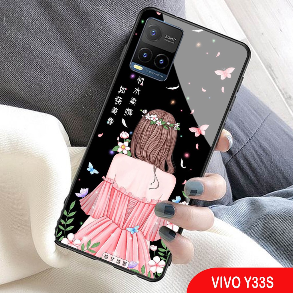 [H04] SoftCase Kaca VIVO Y33S, SOFTCASE GLESS VIVO Y33S,CASE HP VIVO Y33S,CASE KEREN VIVO Y33S