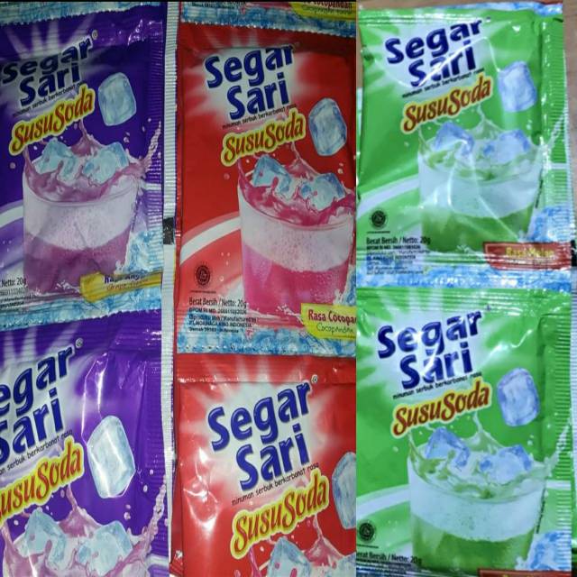 

Segar Sari Susu Soda Renceng