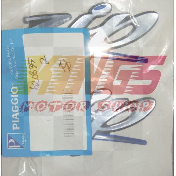 Bergaransi - Original Part Emblem Vespa Piaggio tulisan ZIP