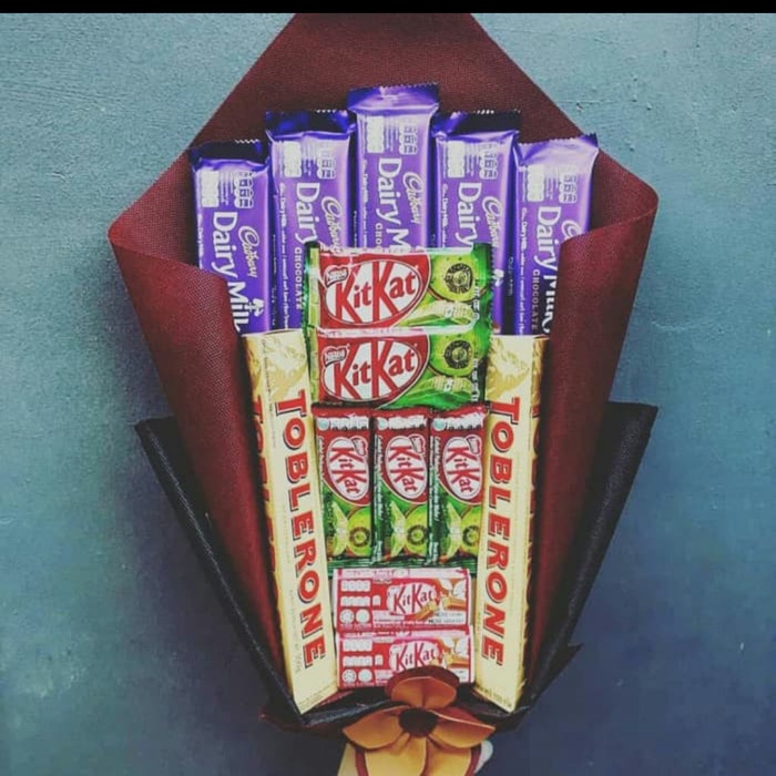 

Snack bucket coklat