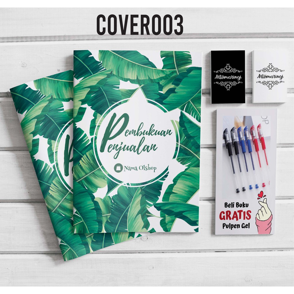 

Hanabi Buku Pembukuan Penjualan BELI 2 Buku GRATIS 1 PEN GEL