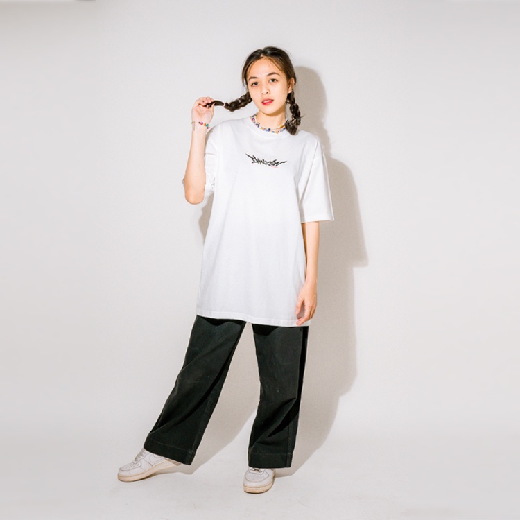 Almost Studio - T-Shirt - Langley  - White