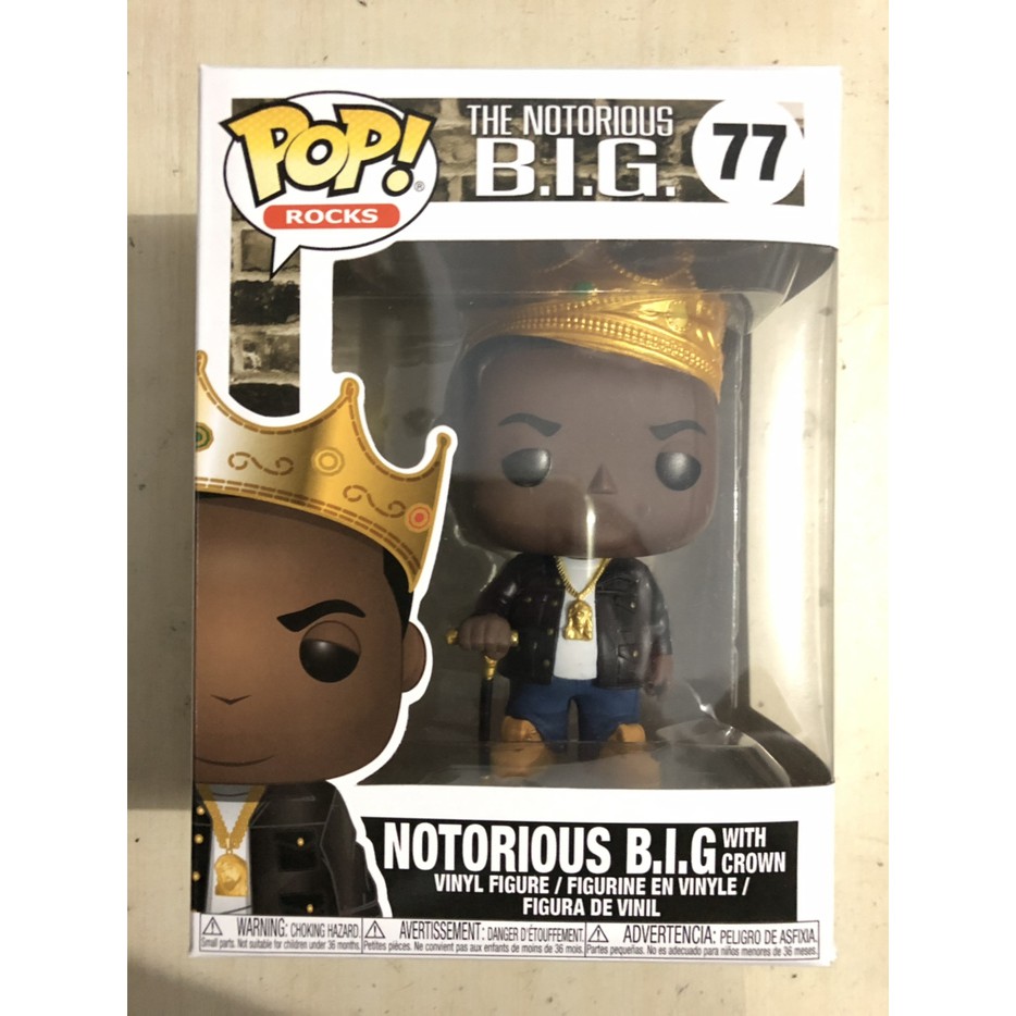 Funko POP Rocks: THE NOTORIOUS BIG - Notorious BIG with Crown