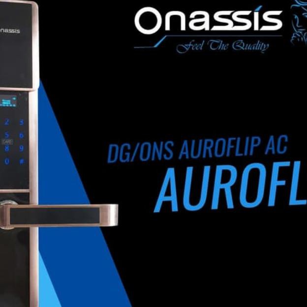Kunci pintu Digital Onassis AUROFLIP | Digital Lock Onassis | Bellucci
