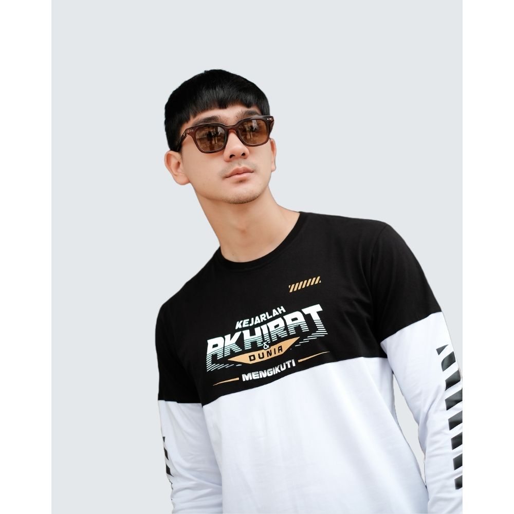 KAOS DAKWAH PRIA / BAJU KAOS DAKWAH  / KAOS DISTRO KONSEP ISLAMI / KAOS DAKWAH AKHIRAT 001 / ORIGINAL PRODUCT BY ANNAML-1