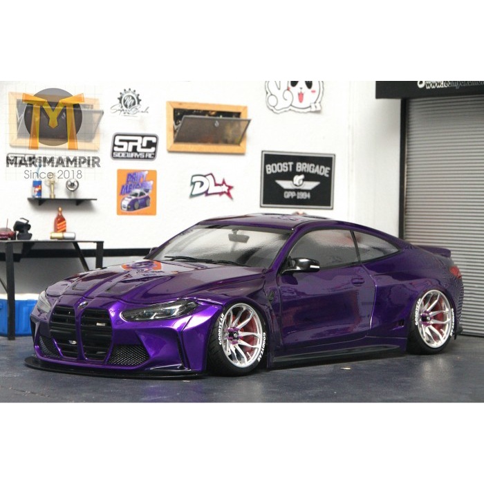 Marimampir APLASTICS RC BMW G82 M4 WIDEBODY CLEAR (203/205MM) #AP-G82