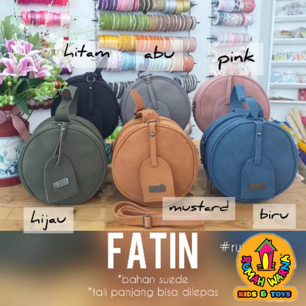 TAS SELEMPANG FATIN RUMAH WARNA MURAH , OFFICIAL STORE , TAS SELEMPANG MURAH , (+ SLOT TAS  11", 13.