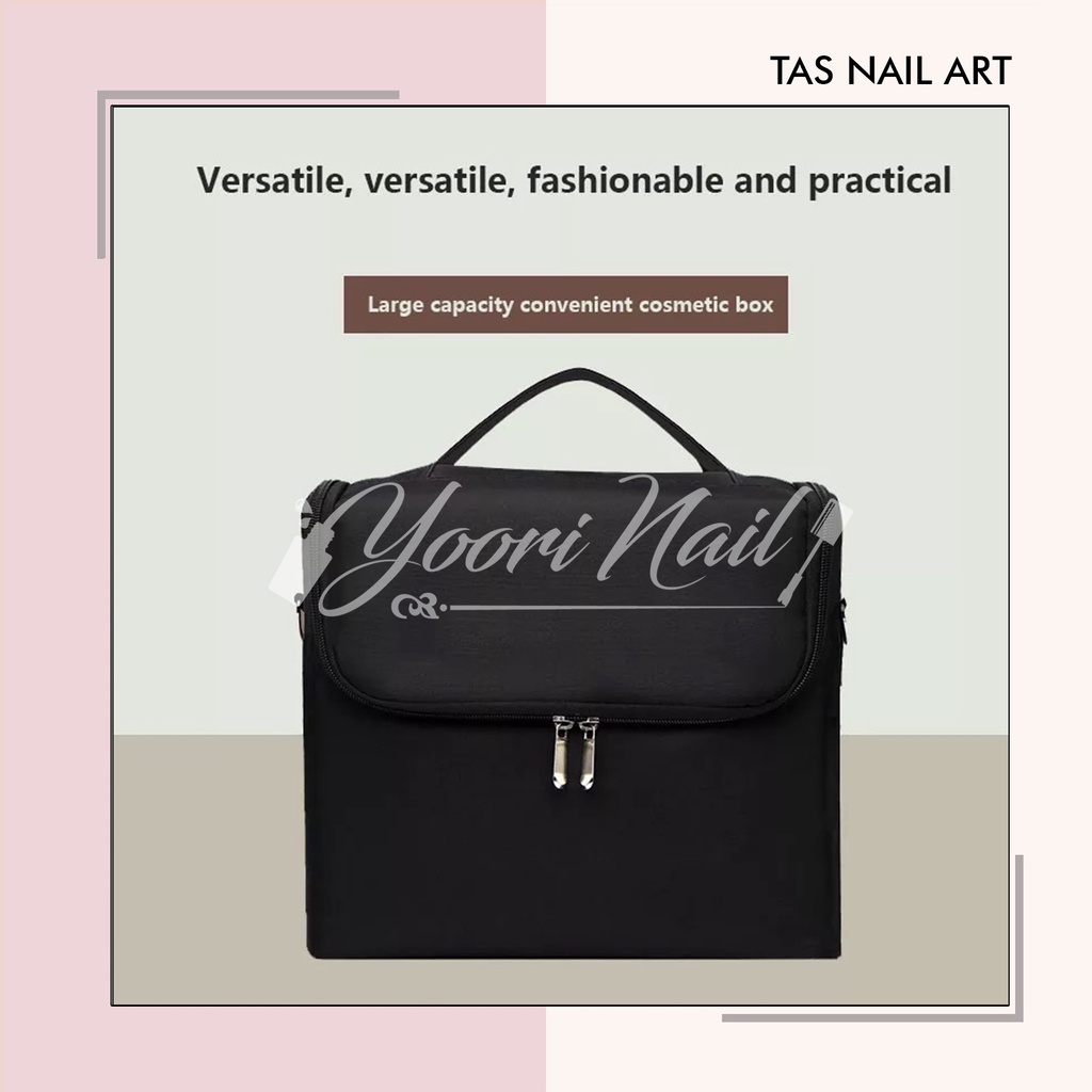 Tas nail art bag nailist bag koper nail art serbaguna waterproof