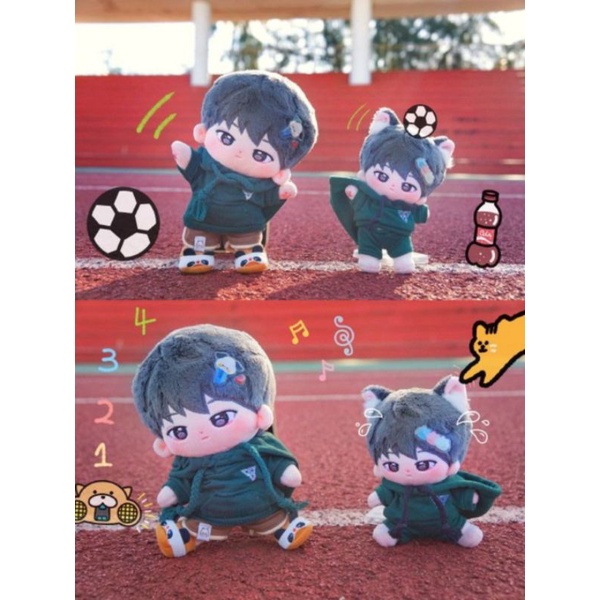 [READY STOCK] Woojjang Doll 20/15Cm Wonmengmeng Wuliwon 20cm