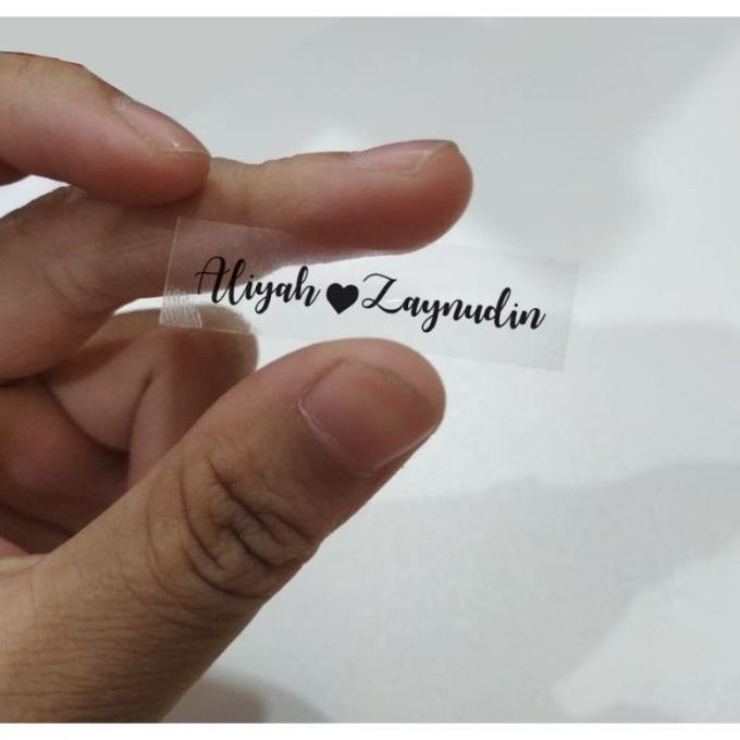 

Sale!!! Stiker Label Souvenir Transparant Stiker Transparant Label - Paling Dicari