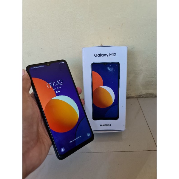 samsung m12 4/64 second fullset
