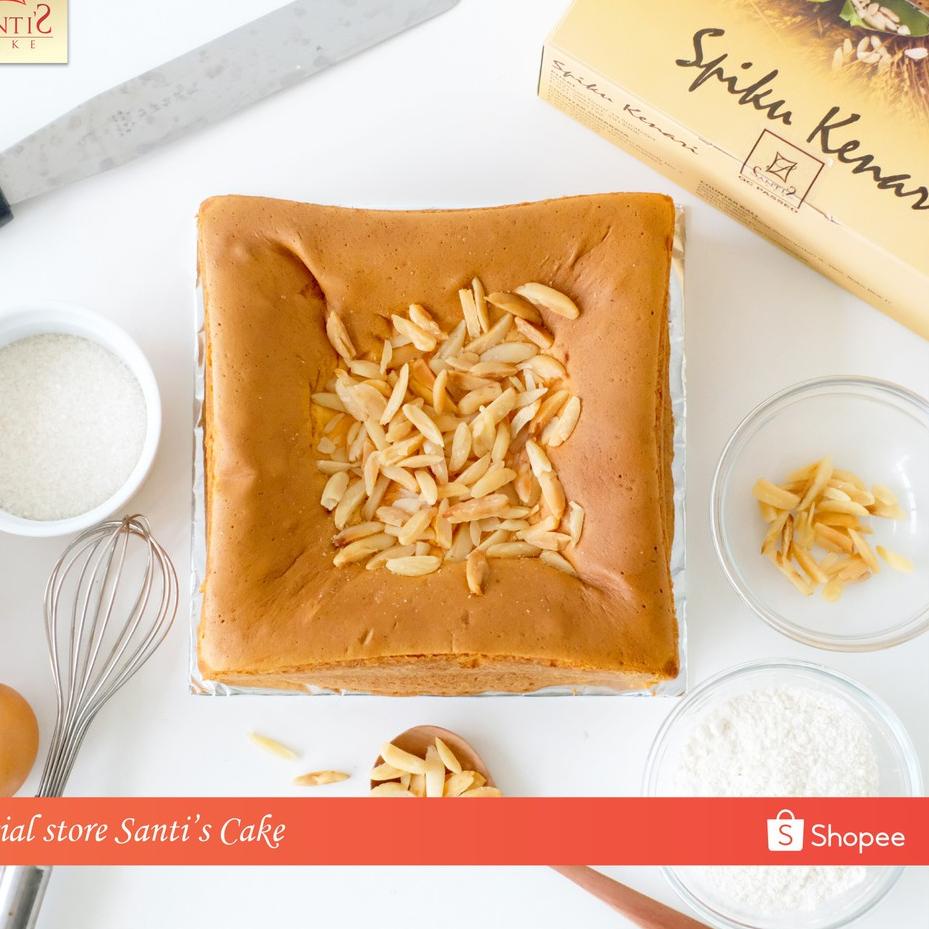 

[KODE SVEC9] Spiku Kenari 18cm Santi's Cake Spikoe Resep Kuno Surabaya