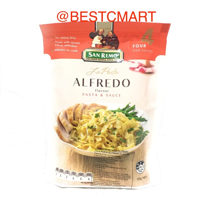 

5ds45ss San Remo La Pasta Alfredo Flavour Xa20X1