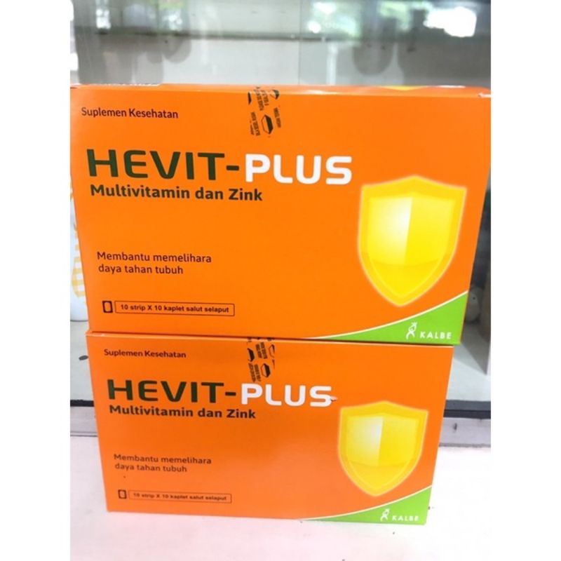 HEVIT PLUS MULTIVITAMIN ZINC TABLET ISI 100