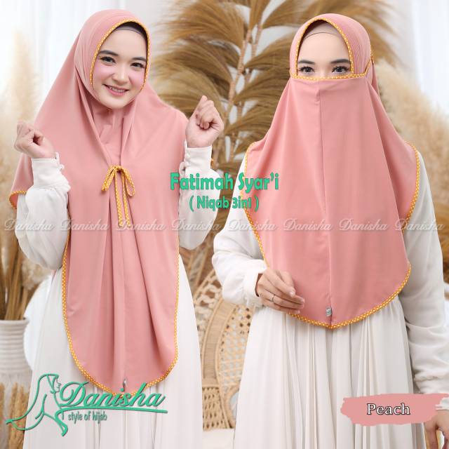 KHIMAR FATIMAH Syari 3in1 Original Danisha Hijab