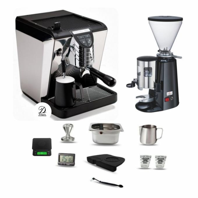 Paket Mesin Kopi Simonelli Oscar II 1Group + Grinder 900N Elctric