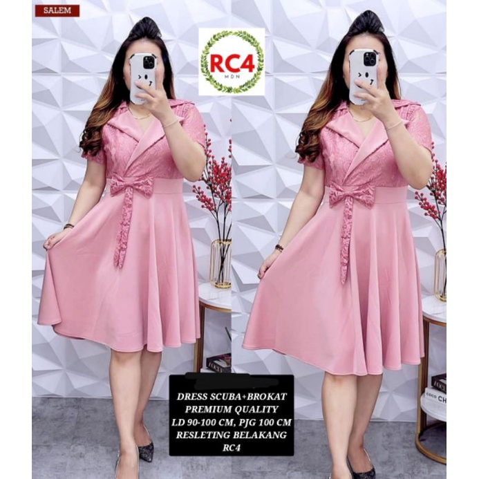 DRESS SCUBA KOMBI BROKAT