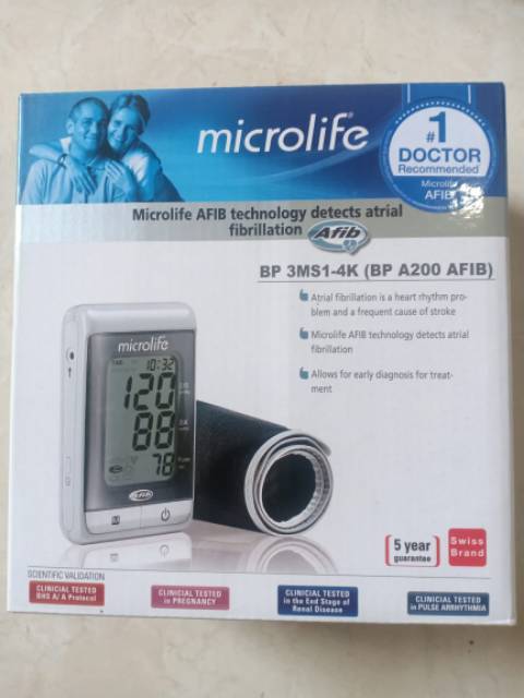 Tensimeter digital microlife type BP A200 AFIB ORIGINAL GARANSI RESMI