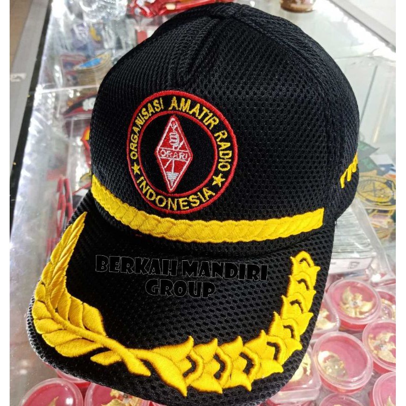 Topi Radio ORARI Logo Bulat