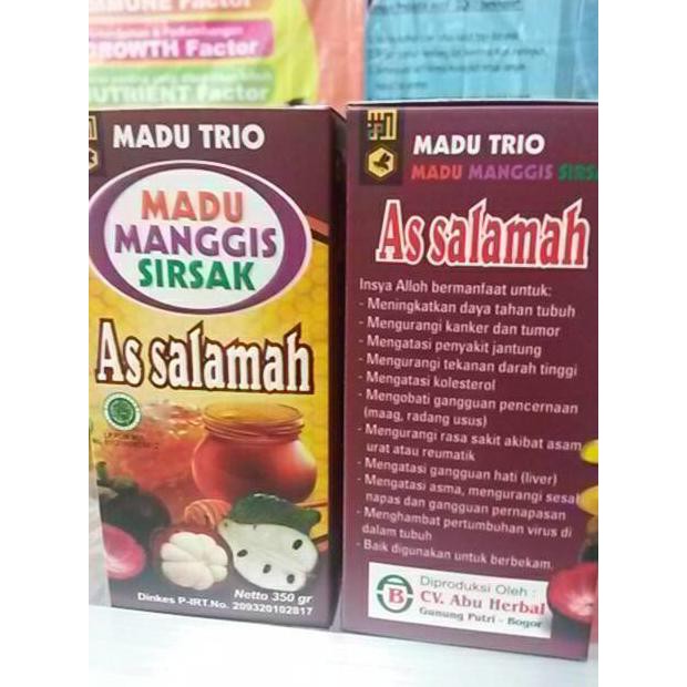 

Madu TRIO, Madu Sirsak Manggis