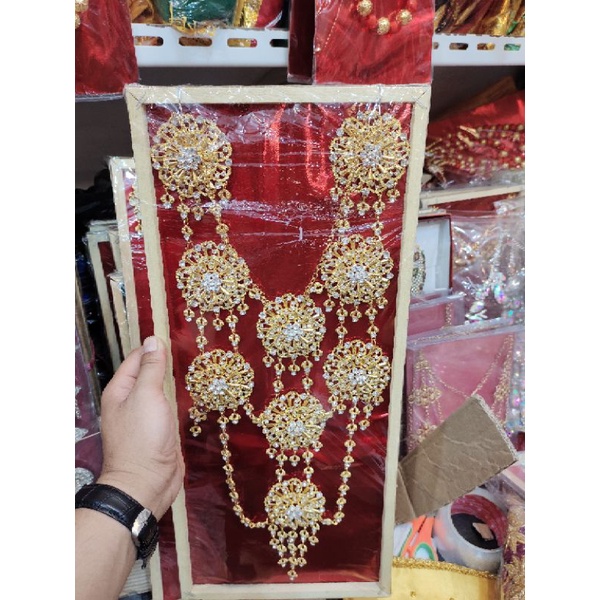 kalung penganten/koto gadang/kalung Bugis.