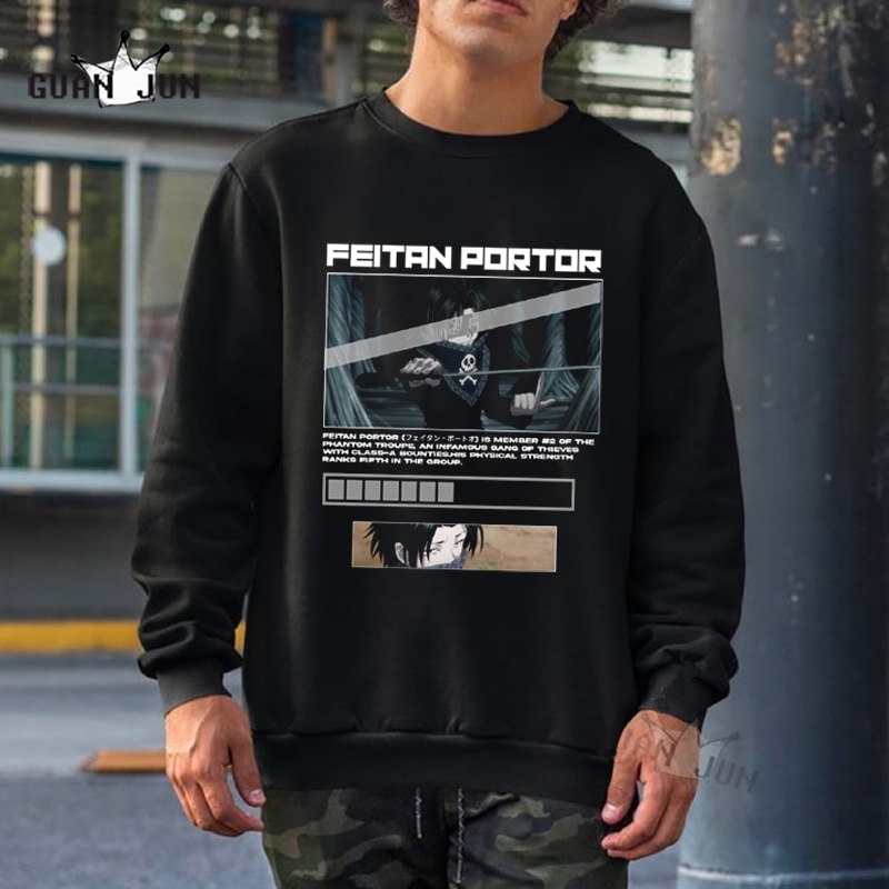 Crewneck Anime Pria Wanita Hunter X Hunter Crewnek Distro Karen Bandung Cn Anime Jepang Crewnack Hit