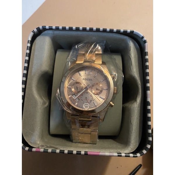 FOSSIL ES3885 Rosegold |Jam tangan wanita preloved
