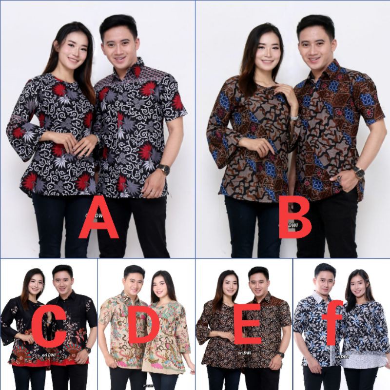 Maura Couple - Sania Ruffle Batik Couple Ori Ndoro Jowi Dnt Garansi Termurah Shopee